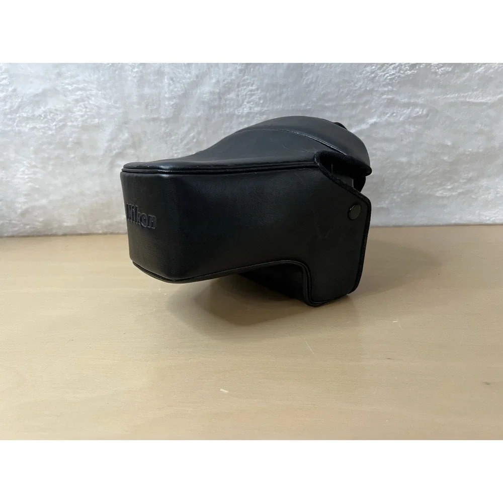 Vintage Nikon CF-16 Semi Soft Ever Ready Camera Case Japan Black OEM